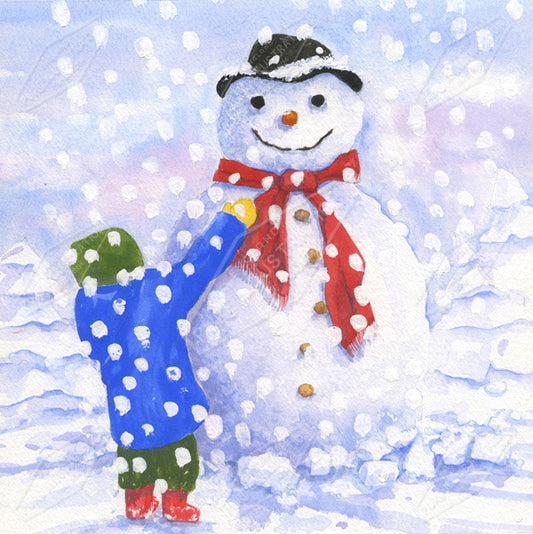 00014862AVI- Alison Vickery is represented by Pure Art Licensing Agency - Christmas Greeting Card Design