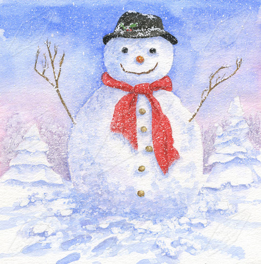 00014863AVI- Alison Vickery is represented by Pure Art Licensing Agency - Christmas Greeting Card Design