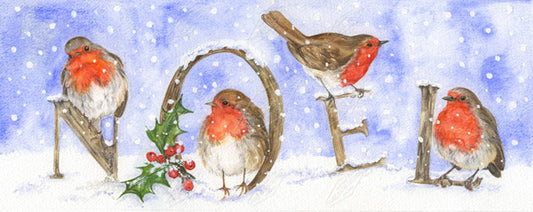 00014878AVI- Alison Vickery is represented by Pure Art Licensing Agency - Christmas Greeting Card Design