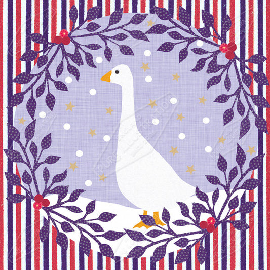 00015047SSN- Sian Summerhayes is represented by Pure Art Licensing Agency - Christmas Greeting Card Design