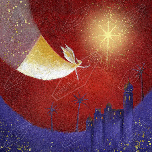 00015169JPA- Jan Pashley is represented by Pure Art Licensing Agency - Christmas Greeting Card Design