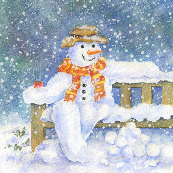 00015234AVI- Alison Vickery is represented by Pure Art Licensing Agency - Christmas Greeting Card Design