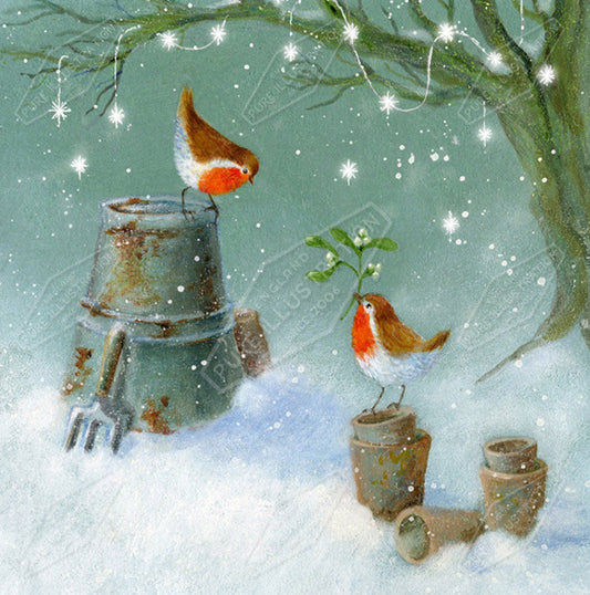 00015970JPA- Jan Pashley is represented by Pure Art Licensing Agency - Christmas Greeting Card Design