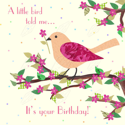 00018816SSN- Sian Summerhayes is represented by Pure Art Licensing Agency - Birthday Greeting Card Design