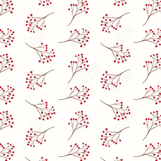 00018842SSNa- Sian Summerhayes is represented by Pure Art Licensing Agency - Christmas Pattern Design