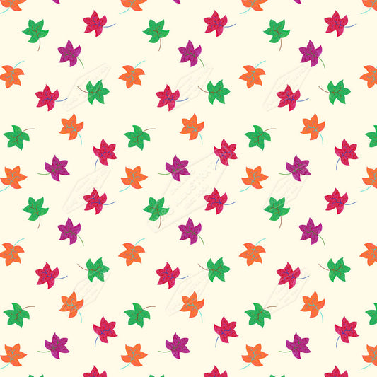 00018849SSN- Sian Summerhayes is represented by Pure Art Licensing Agency - Autumn Pattern Design