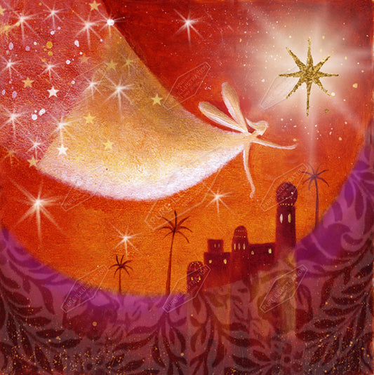 00018912JPA- Jan Pashley is represented by Pure Art Licensing Agency - Christmas Greeting Card Design
