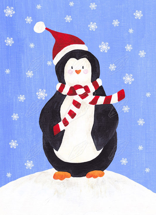 00019779SSN- Sian Summerhayes is represented by Pure Art Licensing Agency - Christmas Greeting Card Design