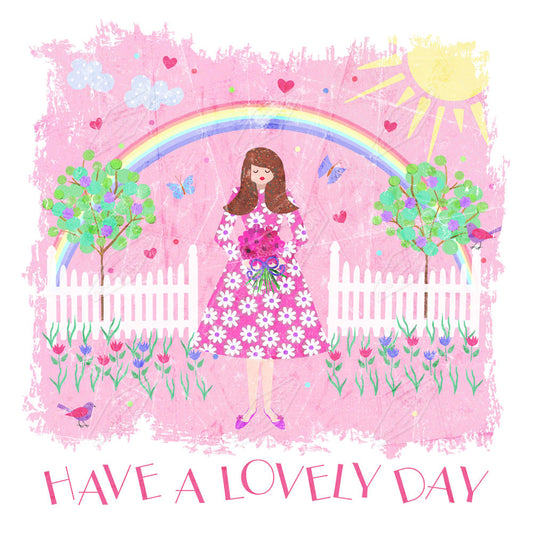00019943SSN- Sian Summerhayes is represented by Pure Art Licensing Agency - Birthday Greeting Card Design