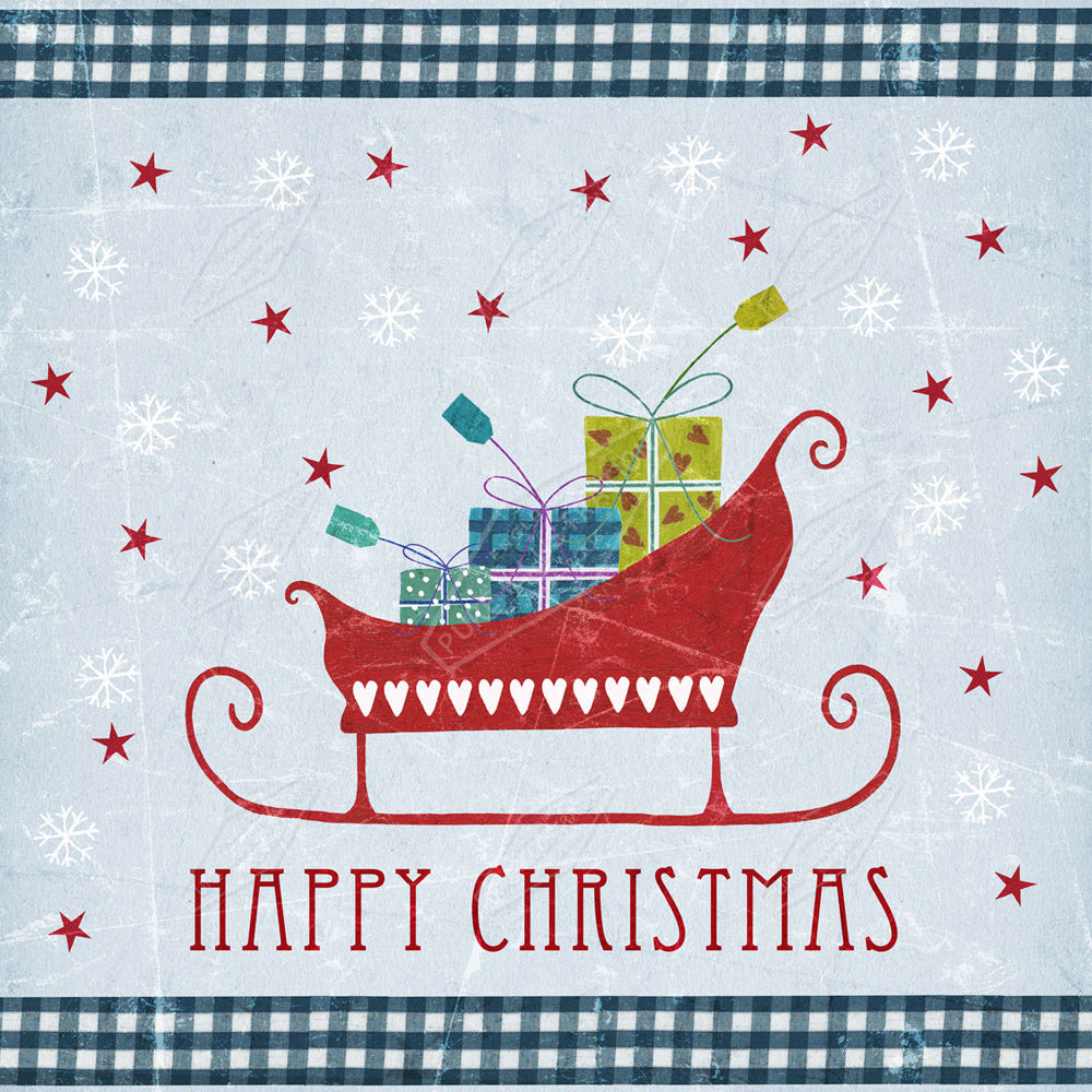 00019961SSN- Sian Summerhayes is represented by Pure Art Licensing Agency - Christmas Greeting Card Design