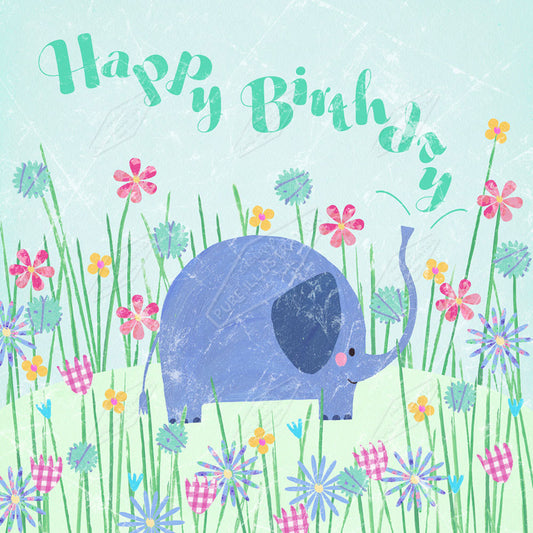 00020314SSN- Sian Summerhayes is represented by Pure Art Licensing Agency - Birthday Greeting Card Design