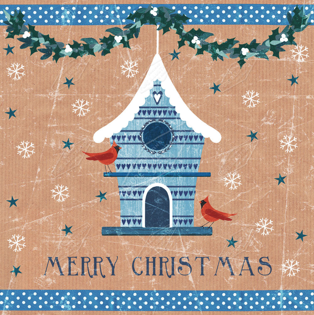 00020444SSN- Sian Summerhayes is represented by Pure Art Licensing Agency - Christmas Greeting Card Design