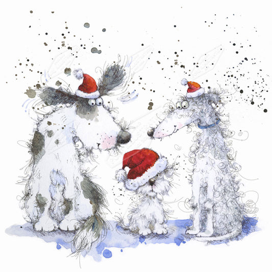 00022160JPA- Jan Pashley is represented by Pure Art Licensing Agency - Christmas Greeting Card Design