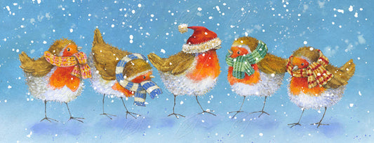 00022182JPA- Jan Pashley is represented by Pure Art Licensing Agency - Christmas Greeting Card Design