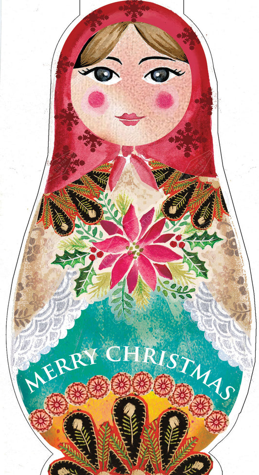 00022460DEV - Deva Evans is represented by Pure Art Licensing Agency - Christmas Greeting Card Design