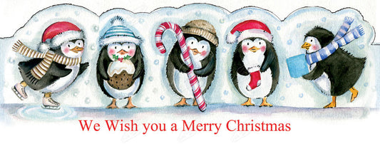 00022466DEV - Deva Evans is represented by Pure Art Licensing Agency - Christmas Greeting Card Design