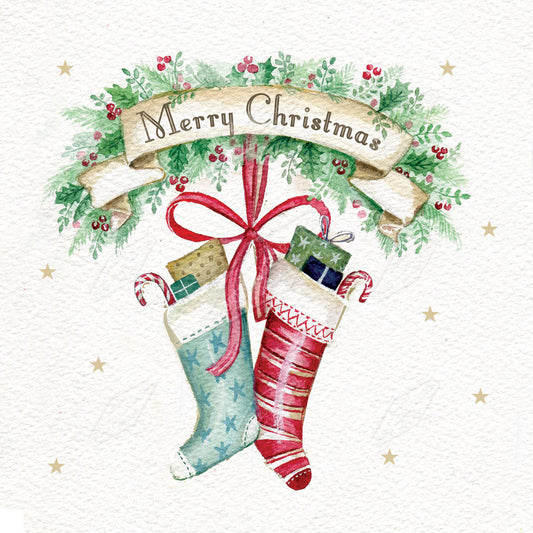 00022469DEV - Deva Evans is represented by Pure Art Licensing Agency - Christmas Greeting Card Design