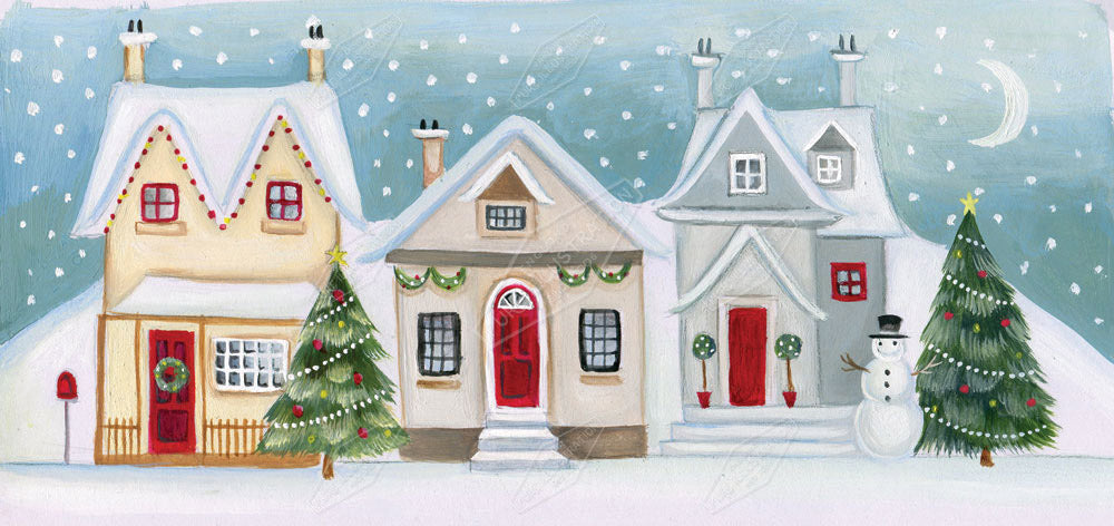 00022677DEV - Deva Evans is represented by Pure Art Licensing Agency - Christmas Greeting Card Design