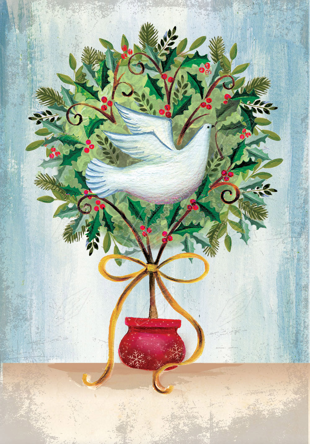 00022850DEV - Deva Evans is represented by Pure Art Licensing Agency - Christmas Greeting Card Design