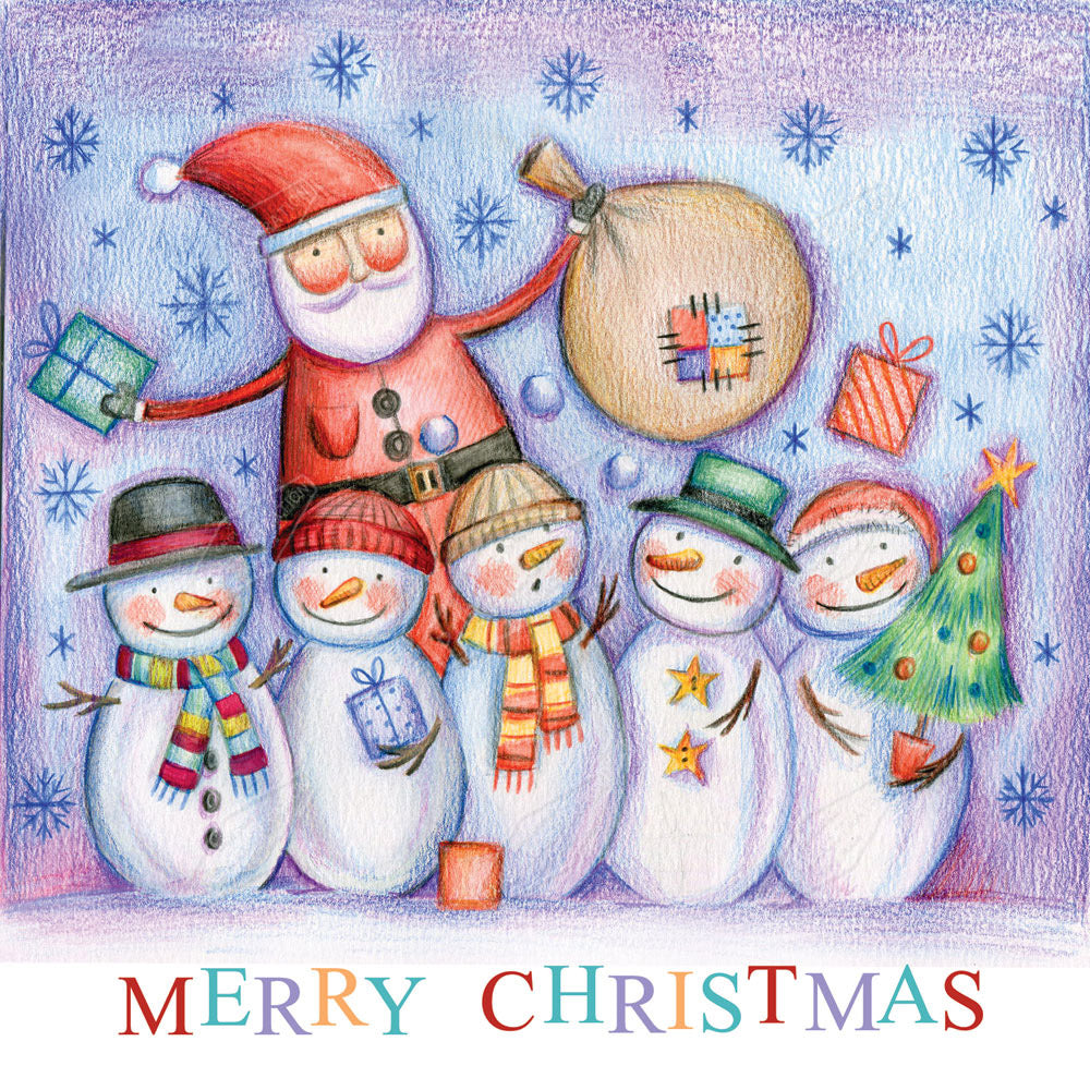 00023027DEV - Deva Evans is represented by Pure Art Licensing Agency - Christmas Greeting Card Design