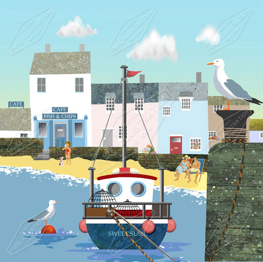 00024054JPA- Jan Pashley is represented by Pure Art Licensing Agency - Everyday Greeting Card Design
