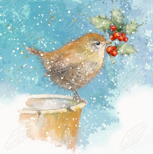 00024135JPA- Jan Pashley is represented by Pure Art Licensing Agency - Christmas Greeting Card Design