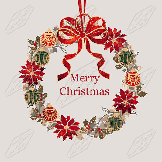 00024738DEV - Deva Evans is represented by Pure Art Licensing Agency - Christmas Greeting Card Design