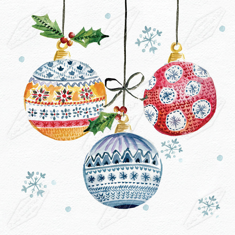 00025273DEV - Deva Evans is represented by Pure Art Licensing Agency - Christmas Greeting Card Design