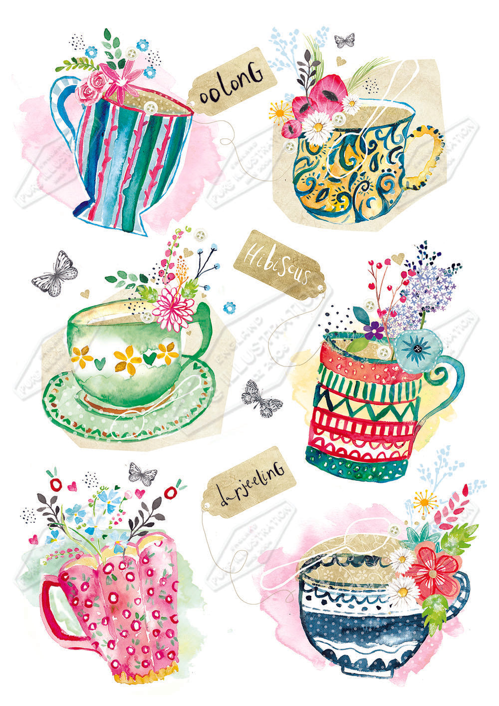00025476EST- Emily Stalley is represented by Pure Art Licensing Agency - Everyday Greeting Card Design