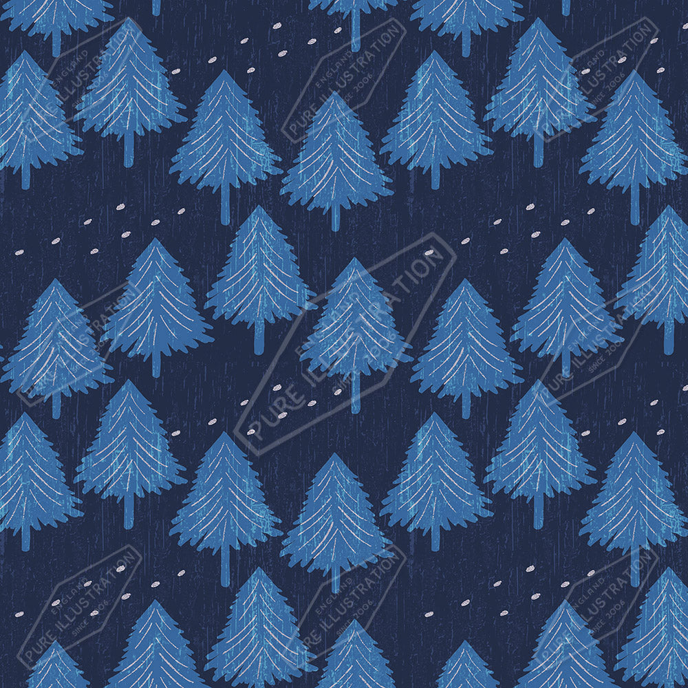 00025554SSNb- Sian Summerhayes is represented by Pure Art Licensing Agency - Christmas Pattern Design