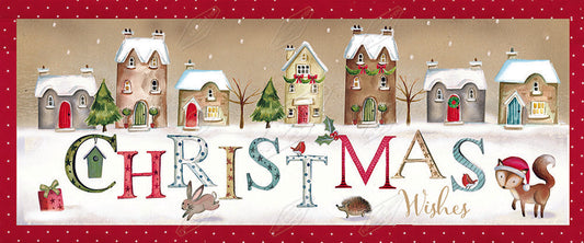 00025932DEV - Deva Evans is represented by Pure Art Licensing Agency - Christmas Greeting Card Design