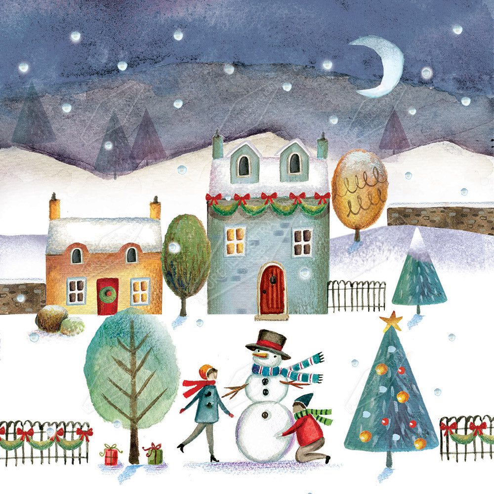 00026263DEV - Deva Evans is represented by Pure Art Licensing Agency - Christmas Greeting Card Design