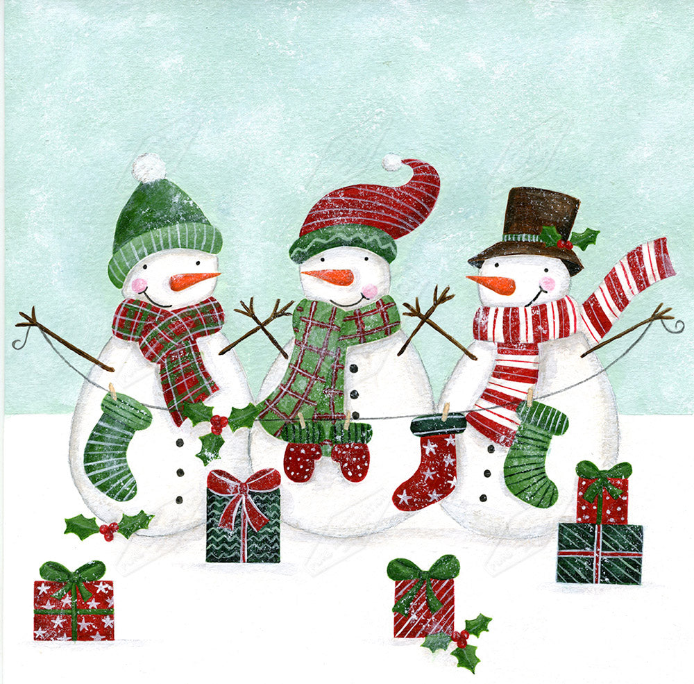 00026384AAI - New England Snowmen Group by Anna Aitken - Pure Art Licensing Agency