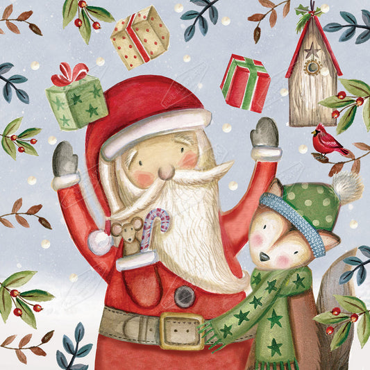 00026781DEV - Deva Evans is represented by Pure Art Licensing Agency - Christmas Greeting Card Design