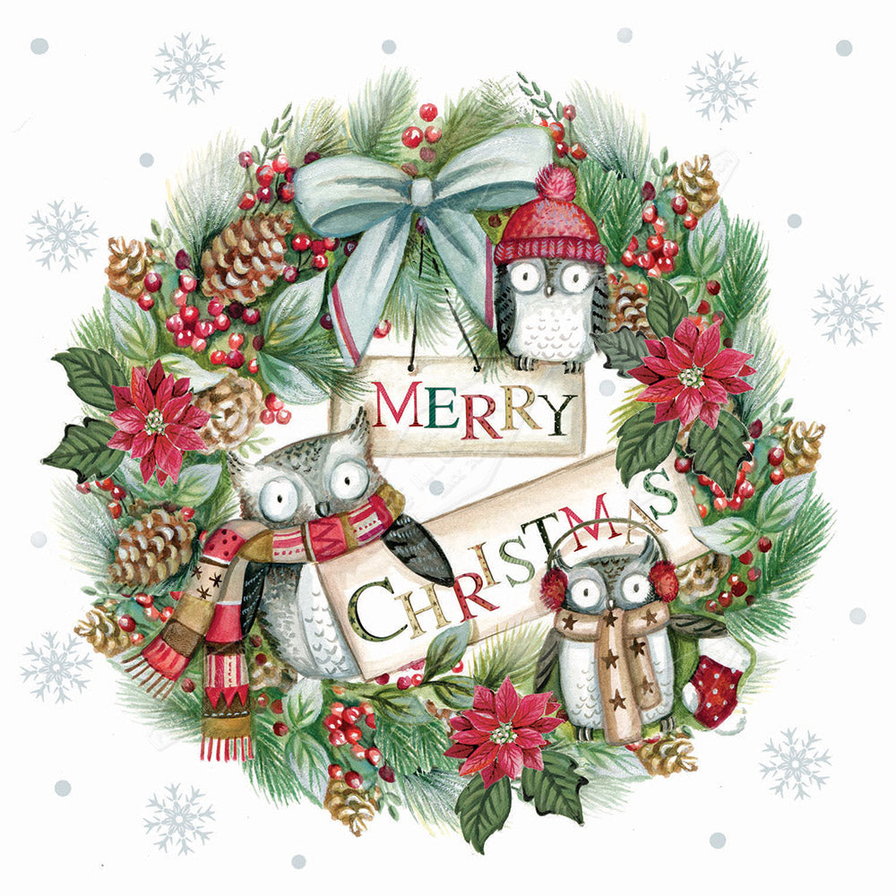 00027013DEV - Deva Evans is represented by Pure Art Licensing Agency - Christmas Greeting Card Design