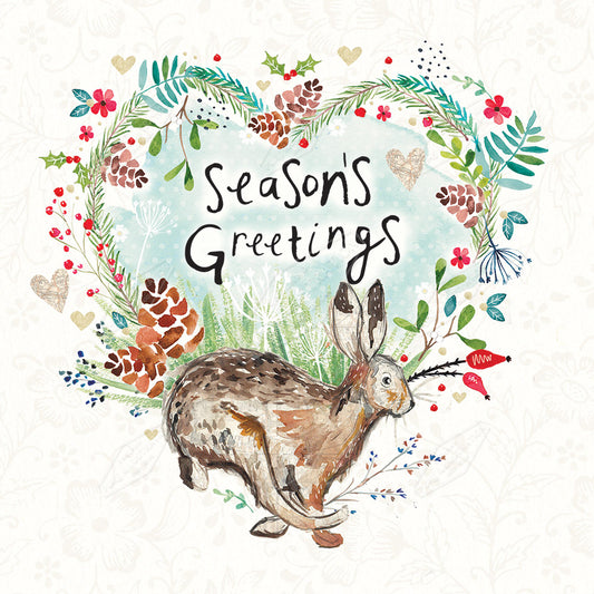 00027094EST- Emily Stalley is represented by Pure Art Licensing Agency - Christmas Greeting Card Design