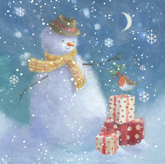 00027135JPA- Jan Pashley is represented by Pure Art Licensing Agency - Christmas Greeting Card Design