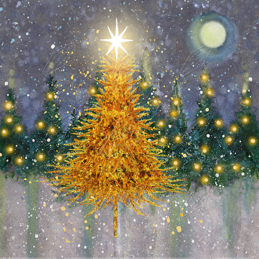 00027145JPA- Jan Pashley is represented by Pure Art Licensing Agency - Christmas Greeting Card Design