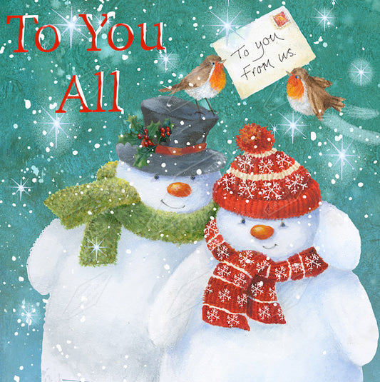 00027148JPA- Jan Pashley is represented by Pure Art Licensing Agency - Christmas Greeting Card Design