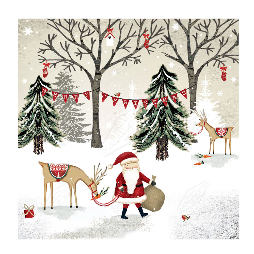 00027497DEV - Deva Evans is represented by Pure Art Licensing Agency - Christmas Greeting Card Design