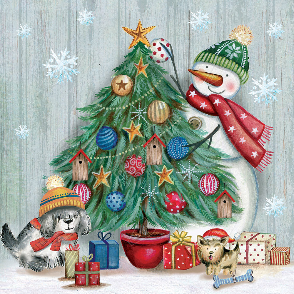 00027734DEV - Deva Evans is represented by Pure Art Licensing Agency - Christmas Greeting Card Design