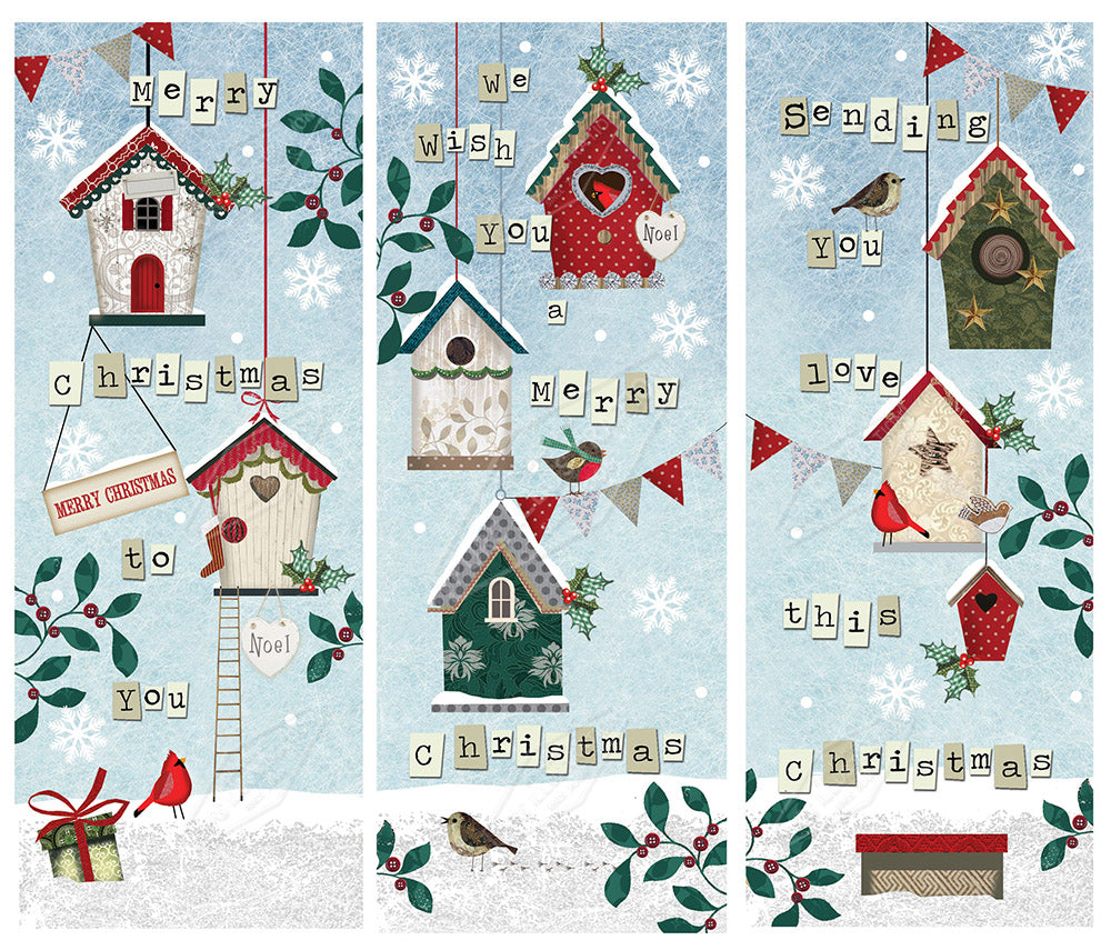 00027783-85DEV - Deva Evans is represented by Pure Art Licensing Agency - Christmas Greeting Card Design