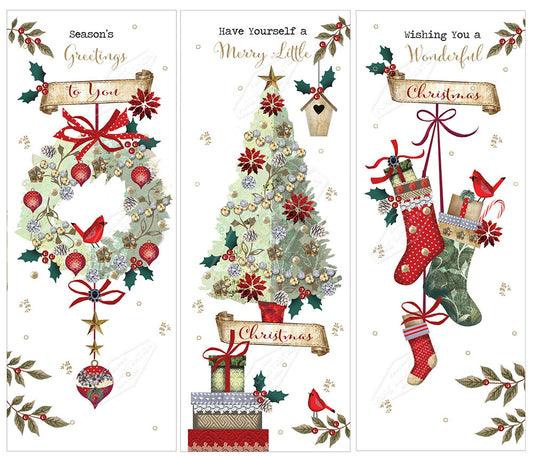 00027789-91DEV - Deva Evans is represented by Pure Art Licensing Agency - Christmas Greeting Card Design