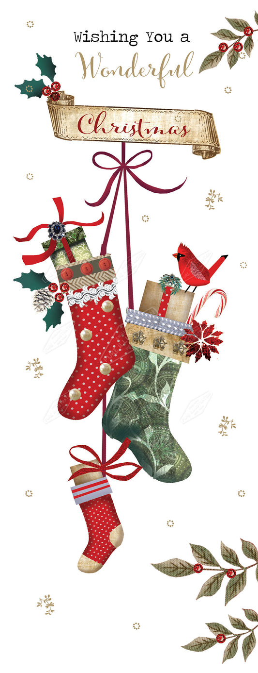 00027791DEV - Deva Evans is represented by Pure Art Licensing Agency - Christmas Greeting Card Design