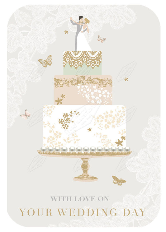 00027960DEV - Deva Evans is represented by Pure Art Licensing Agency - Wedding Greeting Card Design