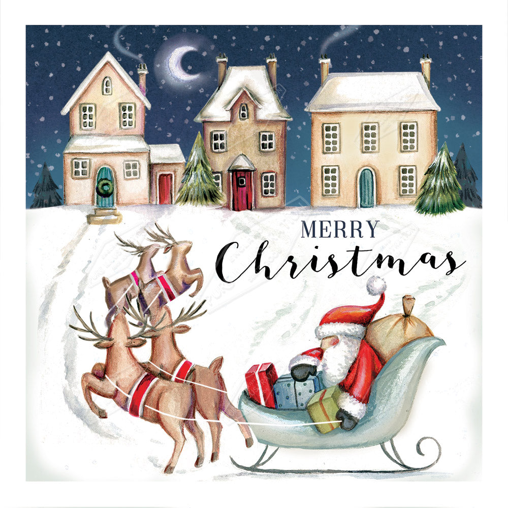 00028128DEV - Deva Evans is represented by Pure Art Licensing Agency - Christmas Greeting Card Design