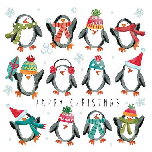 00028465DEV - Deva Evans is represented by Pure Art Licensing Agency - Christmas Greeting Card Design