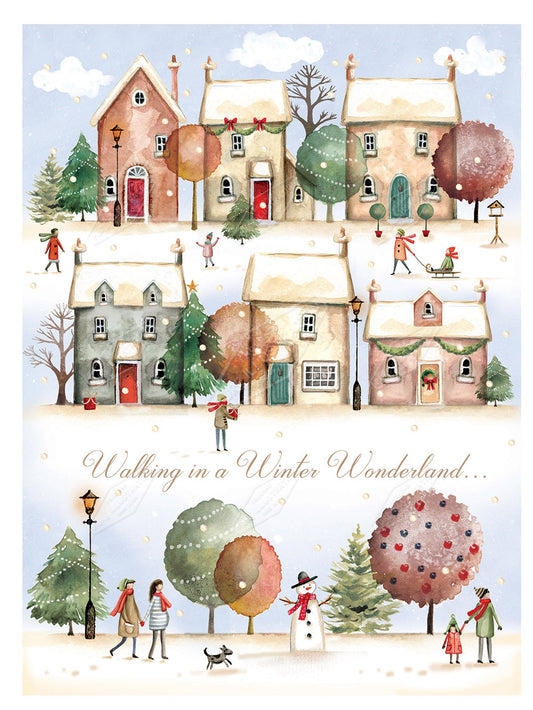 00028761DEV - Deva Evans is represented by Pure Art Licensing Agency - Christmas Greeting Card Design