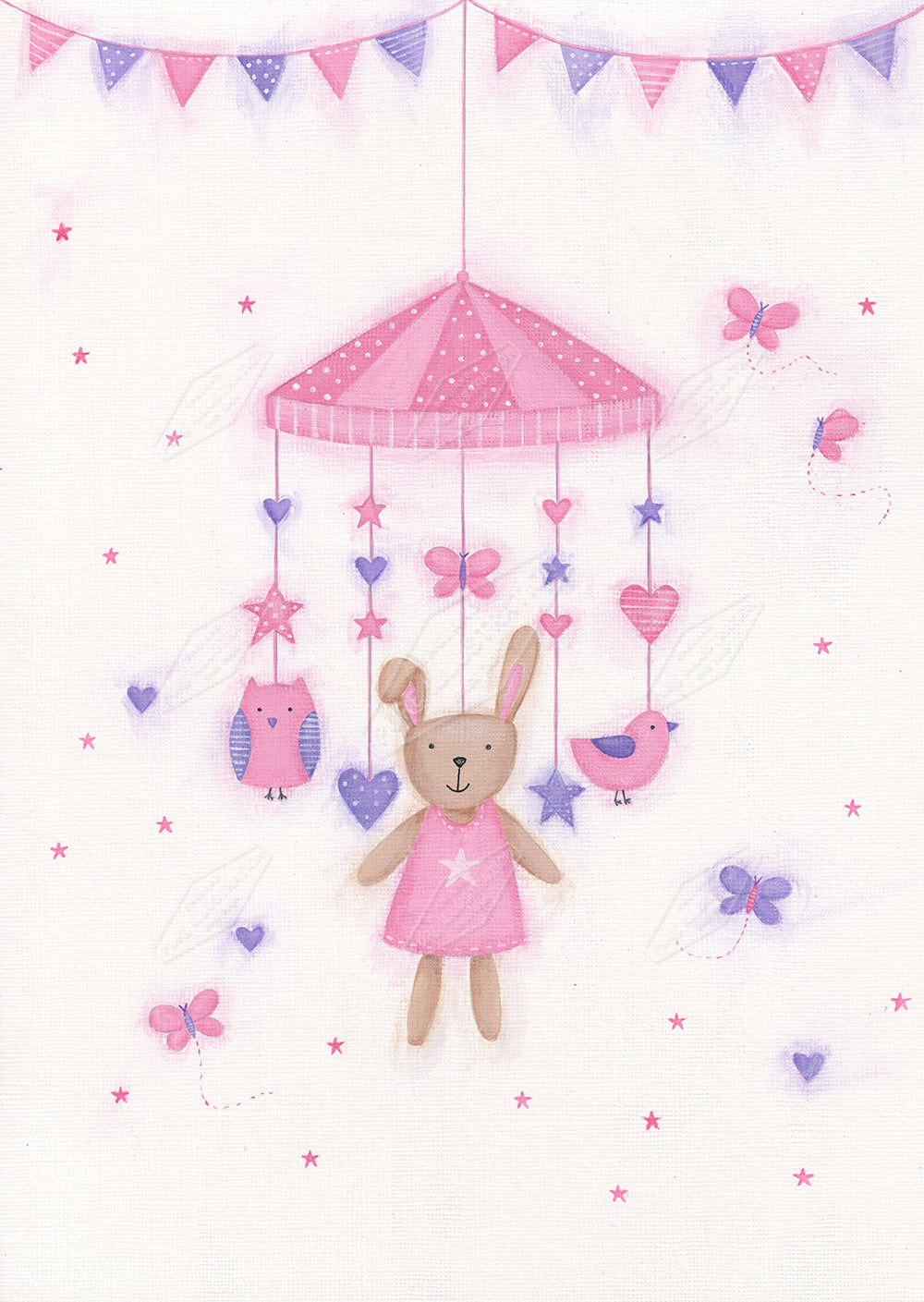 00028772AAI - Baby Mobile Illustration by Anna Aitken - Pure Art Licensing