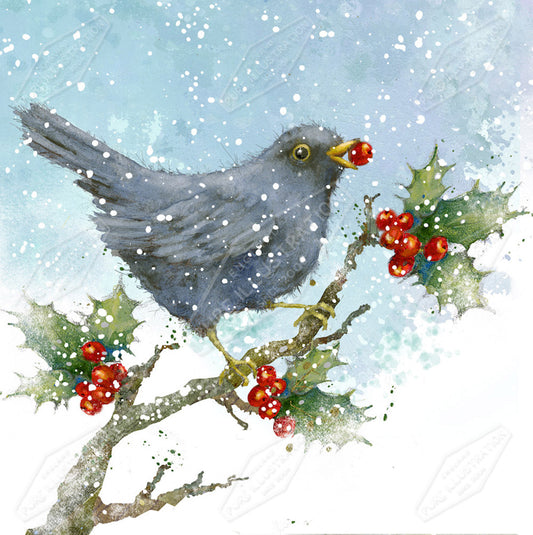 00029188JPA- Jan Pashley is represented by Pure Art Licensing Agency - Christmas Greeting Card Design